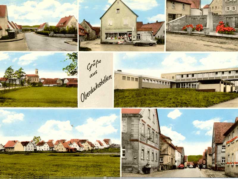 Gemeinde Oberdachstetten - Postkarte